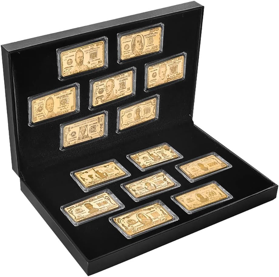 Elevate Your Collection: WR 14-Piece Gold Plated Dollar Challenge Set Review
