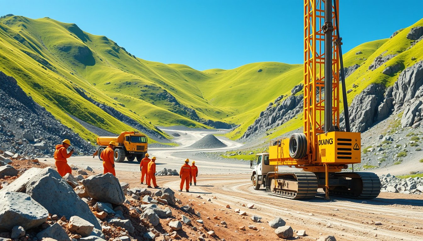 Uncovering the Gold and Antimony Potential: Drilling Begins at New Zealand's Lammerlaw Project