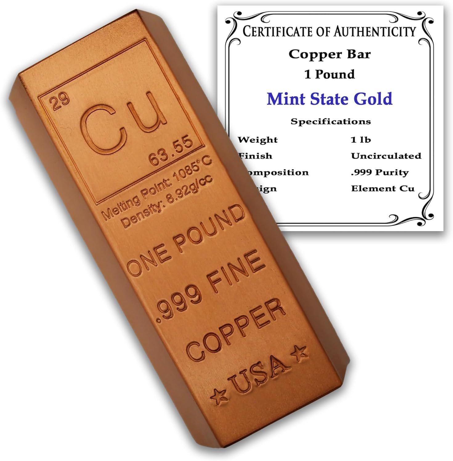 Elevate Your Workspace: 1 Pound Copper Bar Ingot Paperweight Review