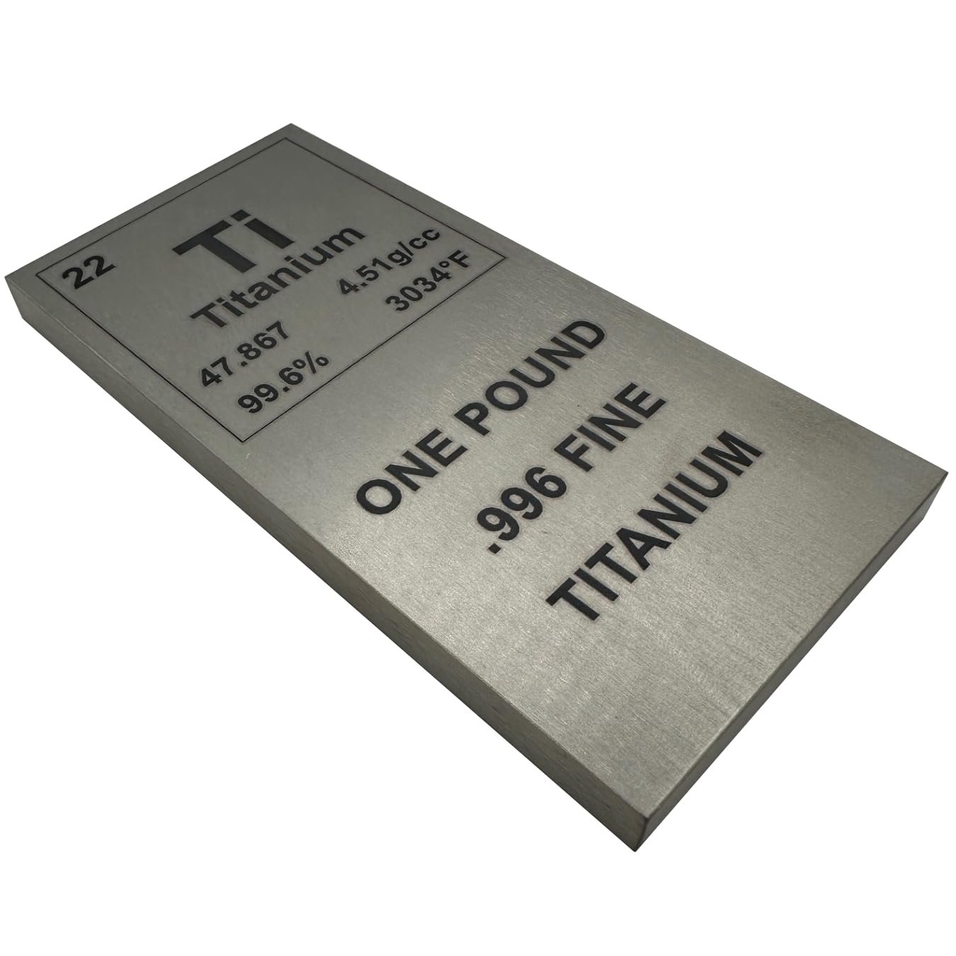 Elevate Your Workspace: The 1lb Titanium Bullion Bar Review