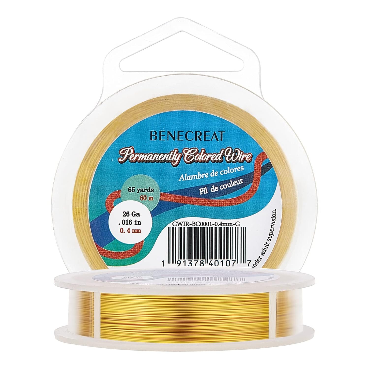 Craft with Confidence: BENECREAT Tarnish Resistant Gold Copper Wire Review