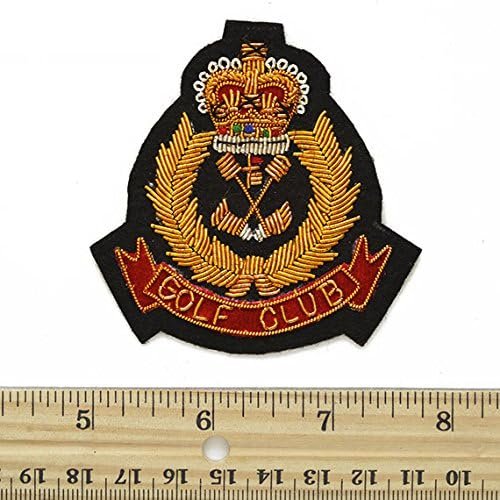 Transform Your Apparel with Gold Bullion Wire Embroidered Badges: A Must-Have Patch Review
