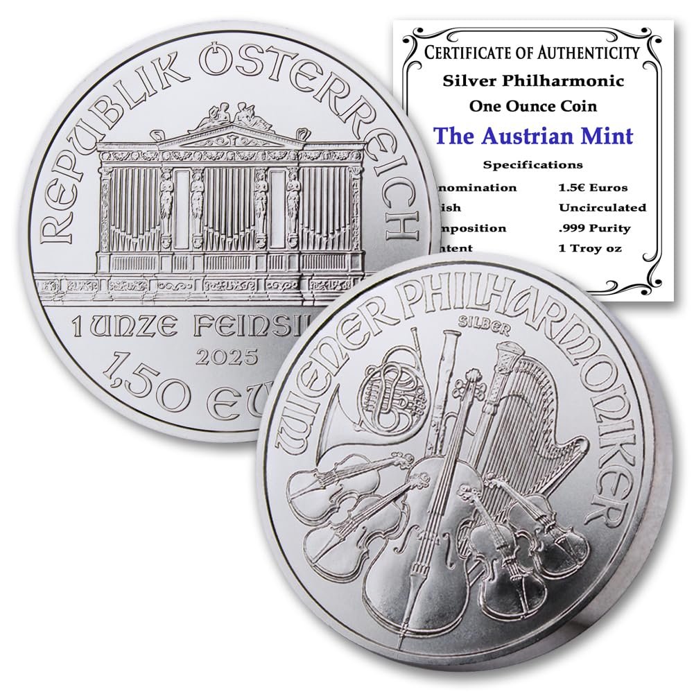 Unveiling the 2025 Austria Silver Philharmonic Coin: A Collector's Gem